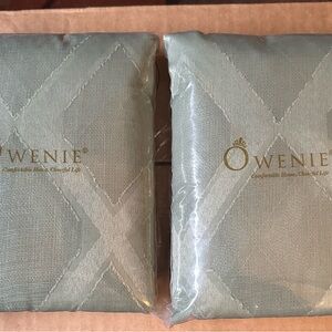 Green Curtains medium Aqua color